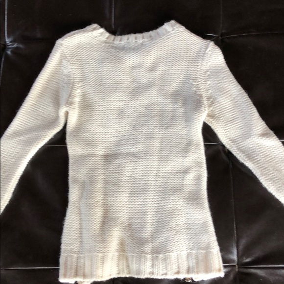 Cable sweater with zippers - Picture 4 of 5